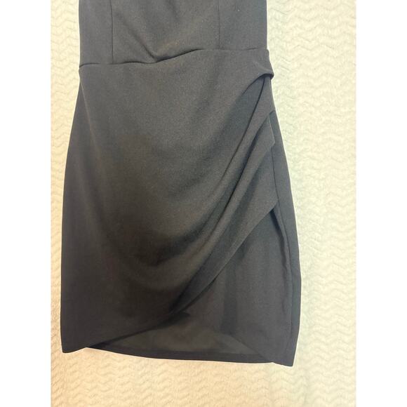 Love J mini black dress size L Bodycon Silhouette - Picture 5 of 5
